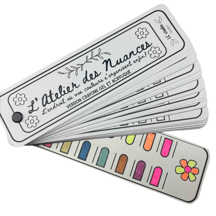 L'atelier des nuances-édition crayon gel et acrylique