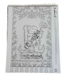 Livre à colorier Lady 1